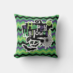 Happy Halloween Spooky Fun Cushion