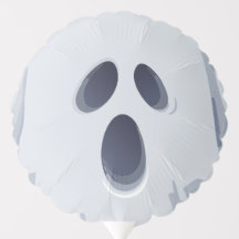 Happy Halloween Spooky Ghost Face
