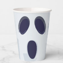 Happy Halloween Spooky Ghost Face