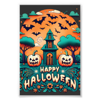 Happy Halloween | Spooky Halloween Photo Print