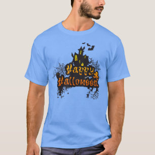 Happy Halloween Spooky Haunted House, Scary Night  T-Shirt