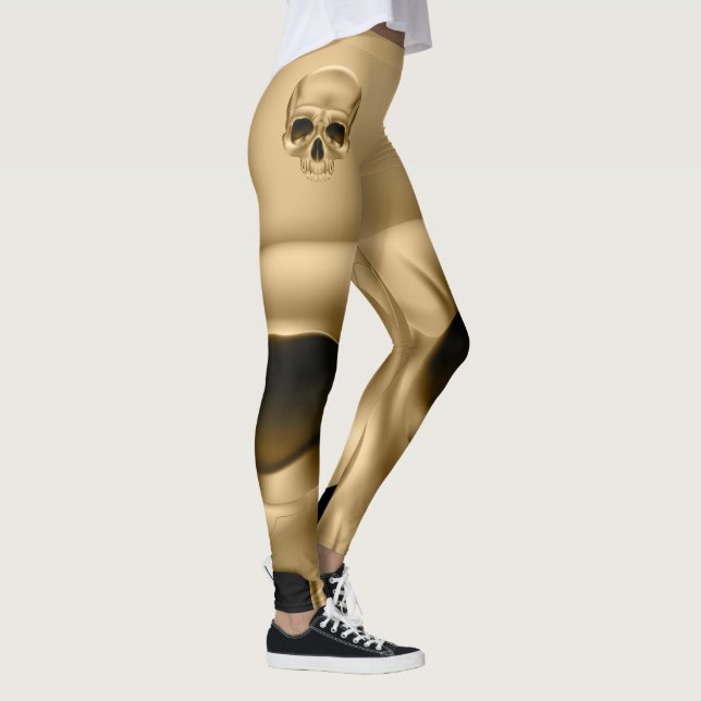 Happy Halloween Spooky Leggings (Right)