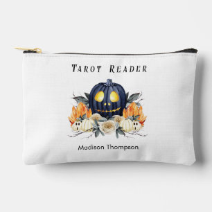 Happy Halloween Spooky Samhain Pumpkins Crystals Accessory Pouch