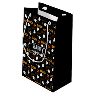HAPPY HALLOWEEN  SPOOKY SCARY HAUNTED SMALL GIFT BAG