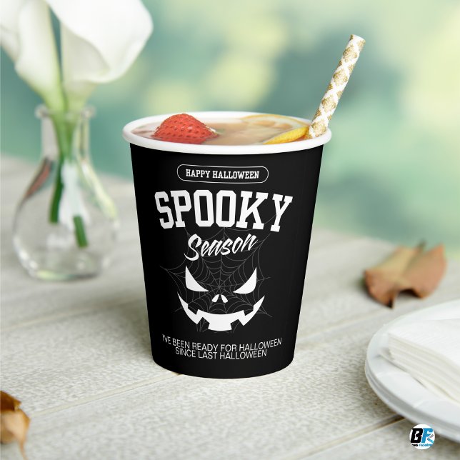 Happy Halloween - Spooky Season Dark  Paper Cups (Creator Uploaded)
