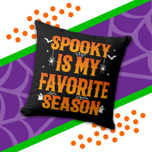 Happy Halloween Spooky Season Funny Halloween Cushion