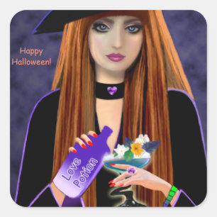 Happy Halloween! Square Sticker