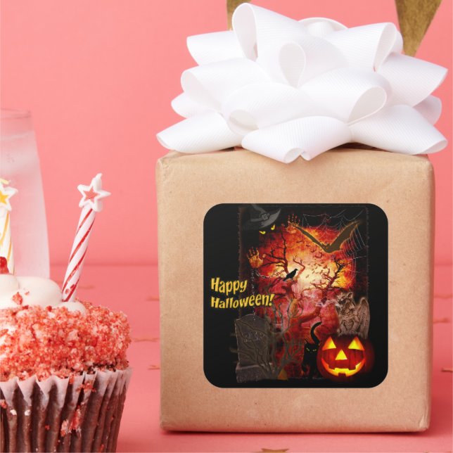 Happy Halloween Sticker (Party)