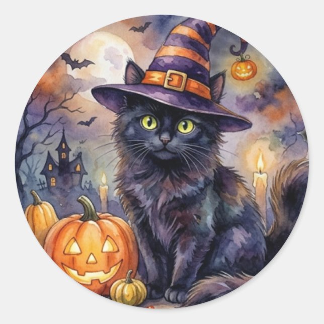 Happy Halloween Sticker (Front)