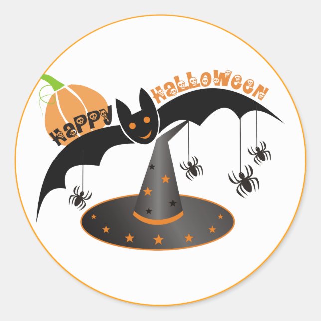 Happy Halloween Stickers (Front)