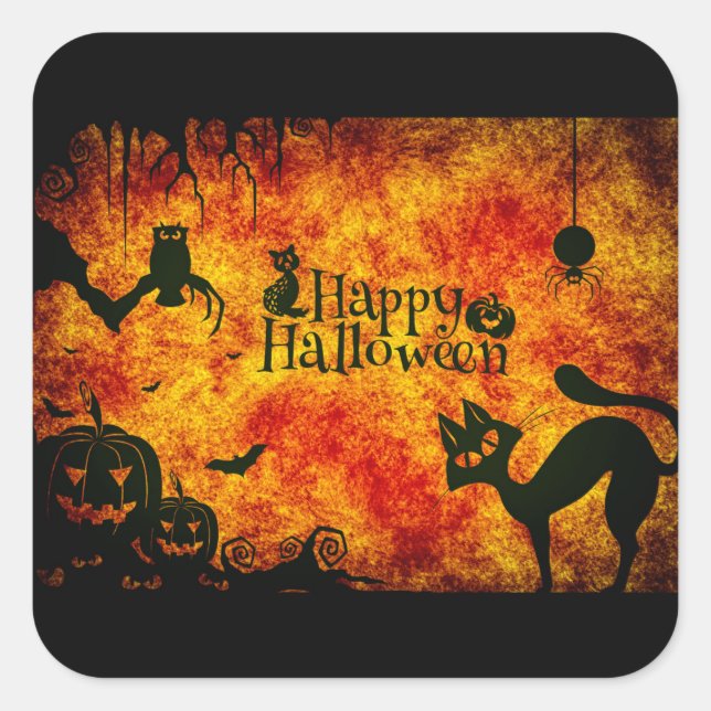 Happy Halloween Stickers (Front)