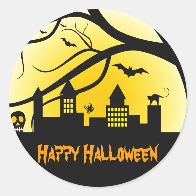 Happy Halloween Stickers (Front)