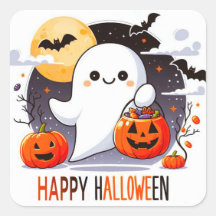 Happy Halloween Stickers 
