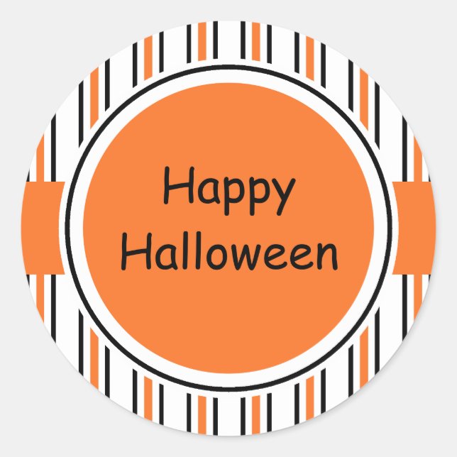 Happy Halloween Stickers (Front)