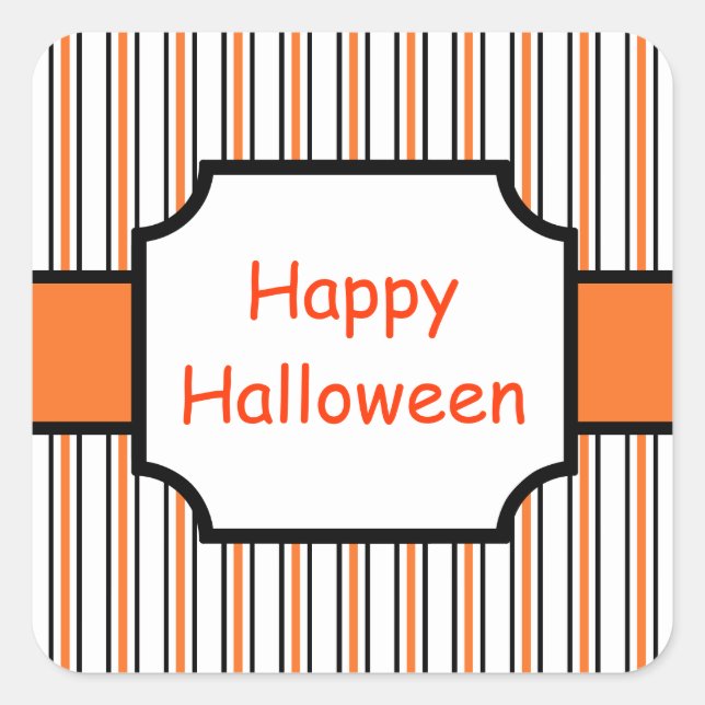 Happy Halloween Stickers (Front)