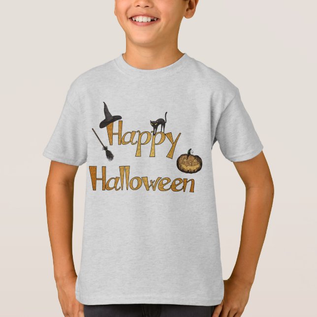 Happy Halloween T-Shirt (Front)