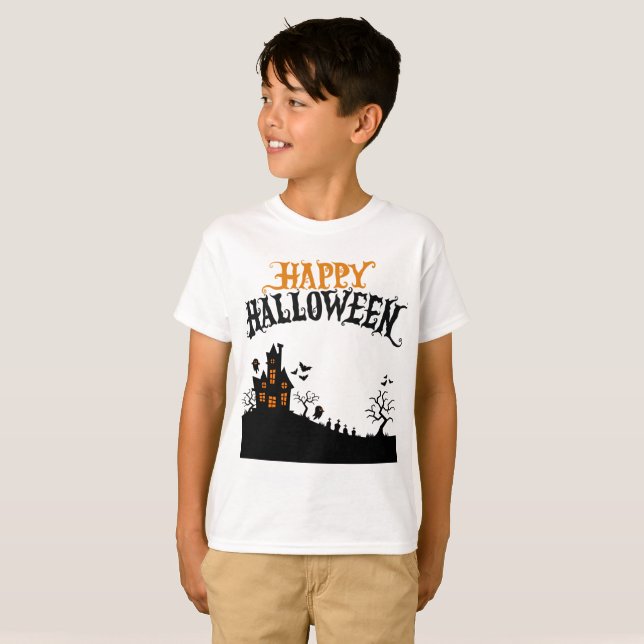 Happy Halloween T-Shirt (Front Full)