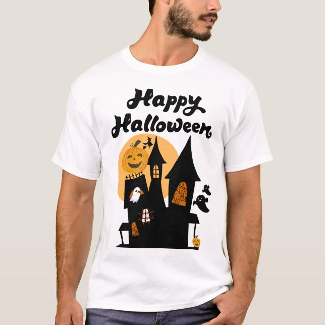 Happy Halloween T-shirt (Front)