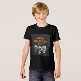 "Happy Halloween T-shirt for Kids" Tri-Blend Shirt