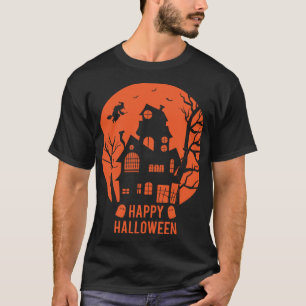 Happy Halloween T-Shirt Spooky Party Tee Gift