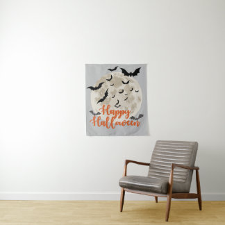 Happy Halloween Tapestry