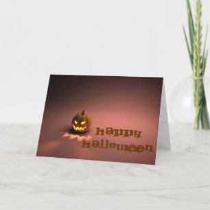 Happy Halloween tcard Card