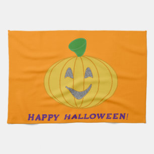 Happy Halloween Tea Towel