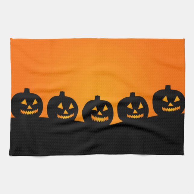 Happy Halloween Tea Towel (Horizontal)
