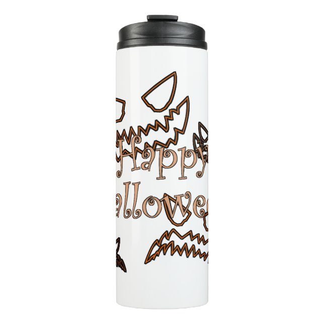 happy Halloween        Thermal Tumbler (Front)