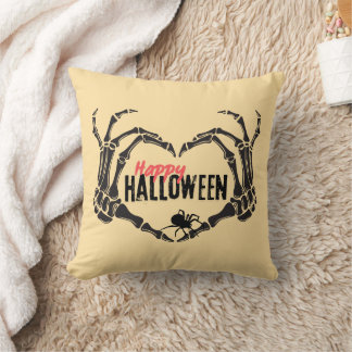Happy Halloween Throw Pillow