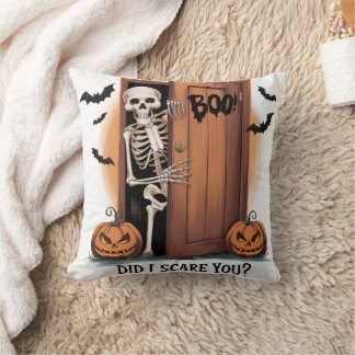 Happy Halloween Throw Pillow