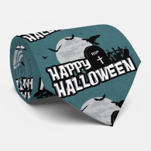 Happy Halloween Tie