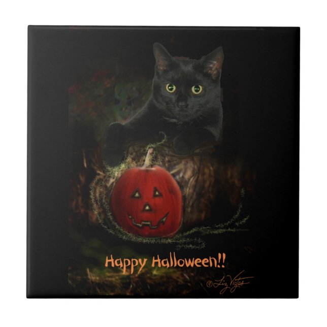 Happy Halloween Tile (Front)