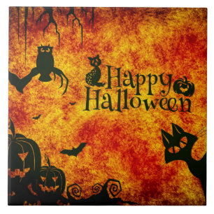Happy Halloween Tile