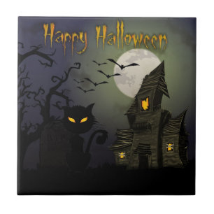 Happy Halloween Tile