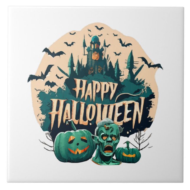Happy Halloween Tile (Front)