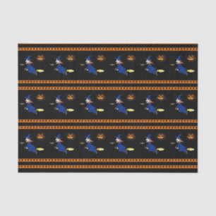 Happy Halloween Tissue Paper, Witch Tissue Paper