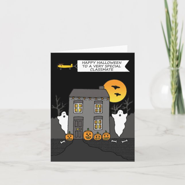 Happy Halloween to Classmate Card (Front)