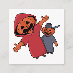 Happy Halloween to your friends Enclosure Card
