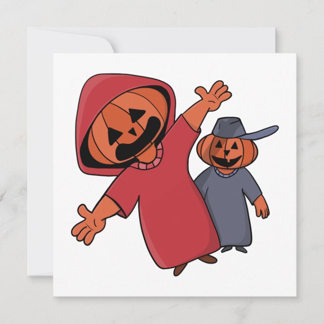 Happy Halloween to your friends Invitation (Front)