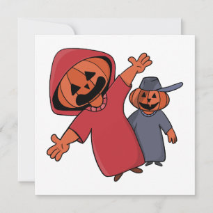 Happy Halloween to your friends Invitation