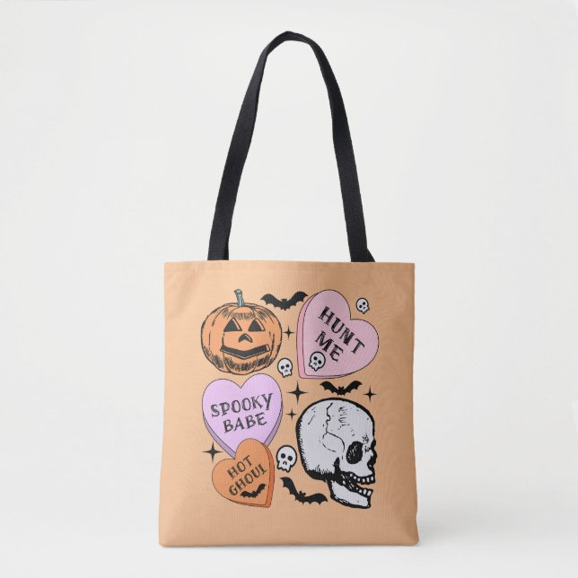 Happy Halloween Tote Bag (Front)
