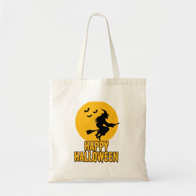 HAPPY HALLOWEEN TOTE BAG (Front)