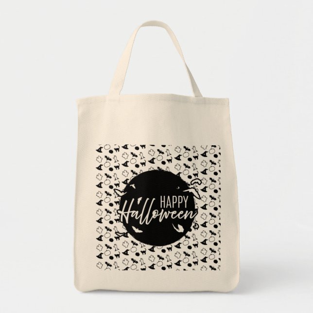 Happy Halloween Tote Bag (Front)