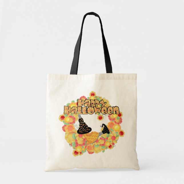 Happy Halloween Tote Bag (Front)