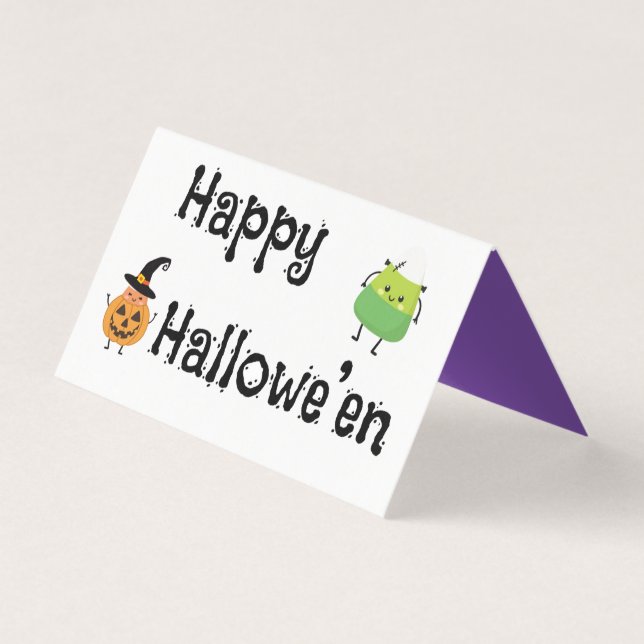 Happy Halloween Treat Bag (Front)