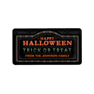 Happy Halloween - Trick or Treat Black Label