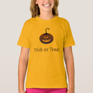 Happy Halloween Trick Or Treat Spooky Pumpkin T-Shirt