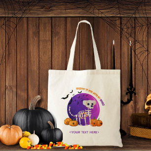 Happy Halloween Trick or Treat ToteCandy Bag