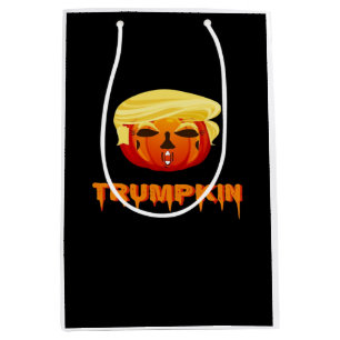 Happy Halloween - Trumpkin Classic Medium Gift Bag